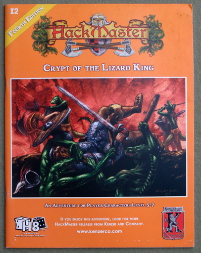 Image for Crypt of the Lizard King (Hackmaster Module I2)