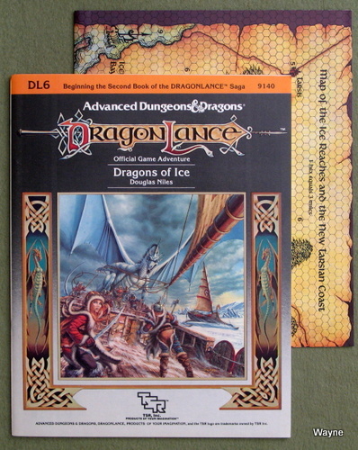 Image for Dragons of Ice (Advanced Dungeons & Dragons: Dragonlance adventure DL6)
