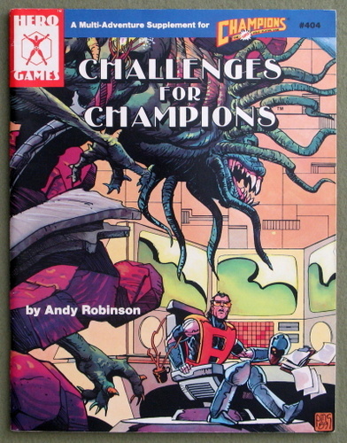 Image for Challenges for Champions: A Multi-Adventure Supplement for Champions)