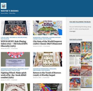 Wayne's Books - Sales Site - RPGs, Sci-Fi & Fantasy