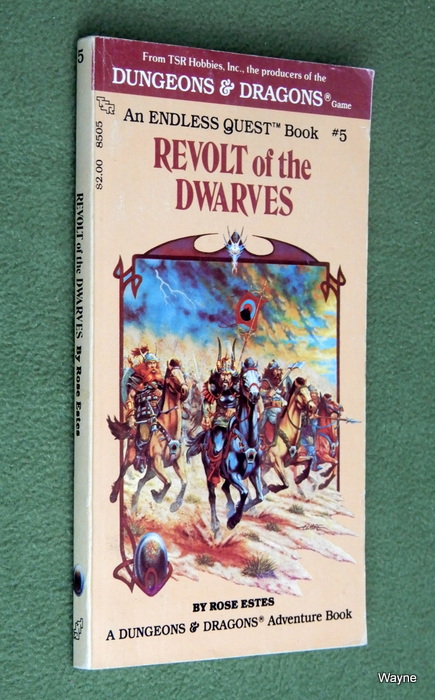 Image for Revolt of the Dwarves (Endless Quest Book 5: Dungeons & Dragons)