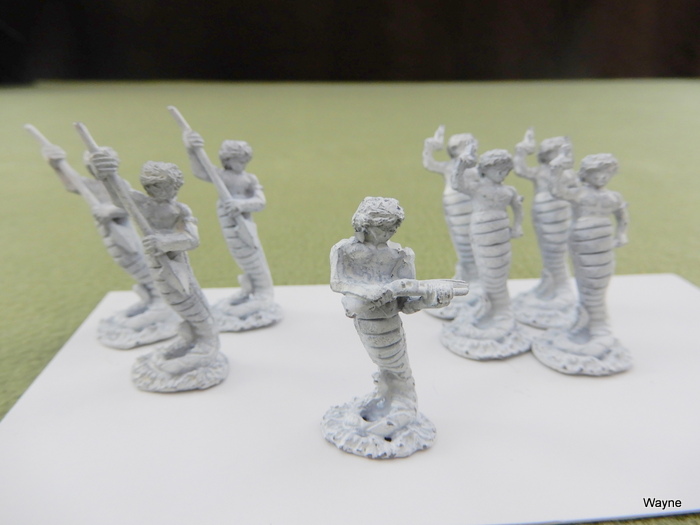 Image for HISSERS: 8 Grenadier Gamma World miniatures