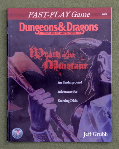 Image for Wrath of the Minotaur (Dungeons & Dragons Fast-Play Game)