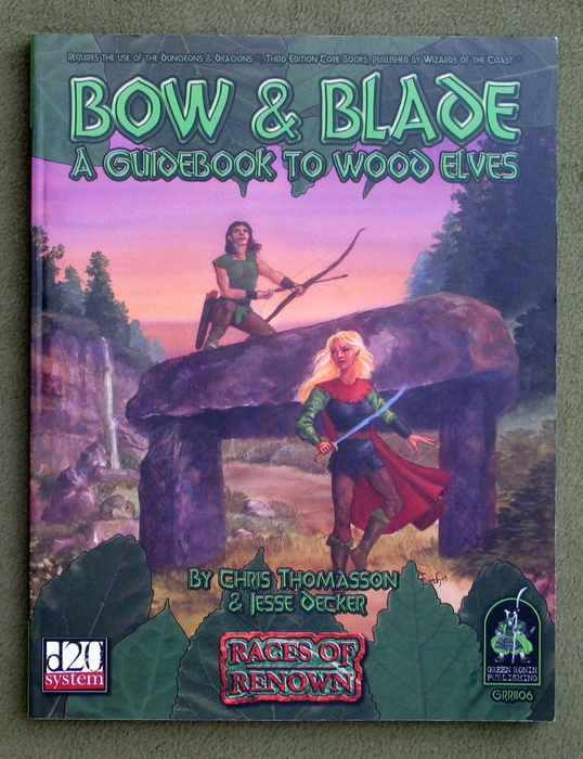 Image for Bow & Blade: A Guidebook To Wood Elves (Races of Renown)