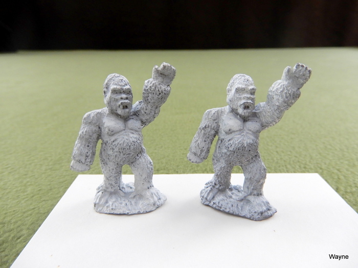 Image for GORILLAS: 2 Grenadier Gamma World miniatures