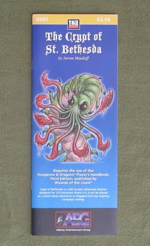Image for The Crypt of St. Bethesda (Dungeons and Dragons, 3rd Edition: D20 System)