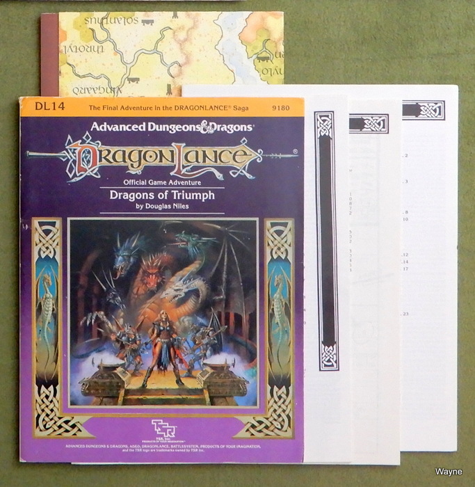 Image for Dragons of Triumph (Advanced Dungeons and Dragons: Dragonlance Module DL14)