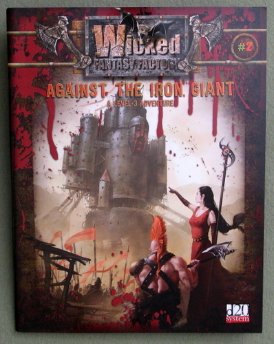 Image for Against the Iron Giant (Wicked Fantasy Factory: D20 System)