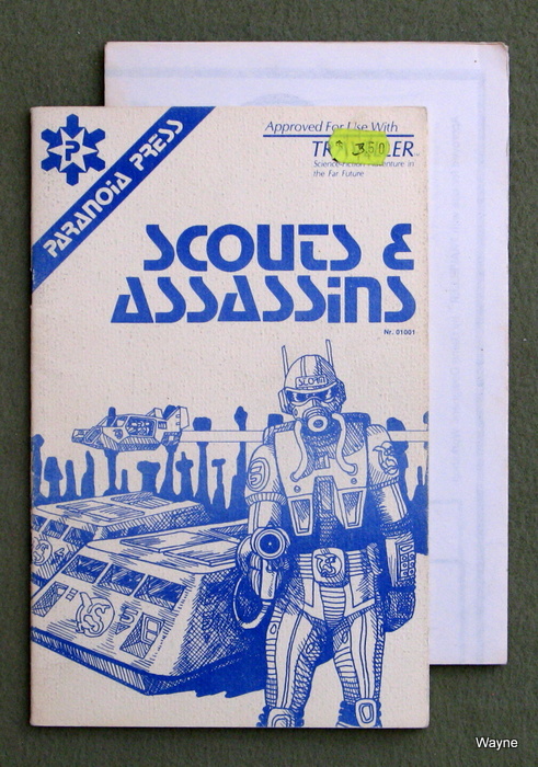 Image for Scouts & Assassins (Traveller RPG) - 2nd edition, 1st print