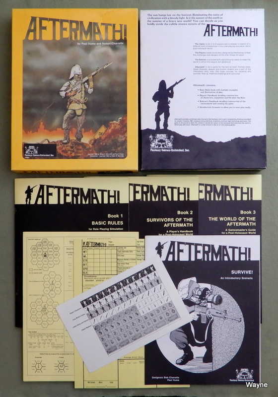 Aftermath! - A Role Playing Game Set in a Post-Holocaust World - PHOENIX GAMES EDITION Image for Aftermath! - A Role Playing Game Set in a Post-Holocaust World - PHOENIX GAMES EDITION