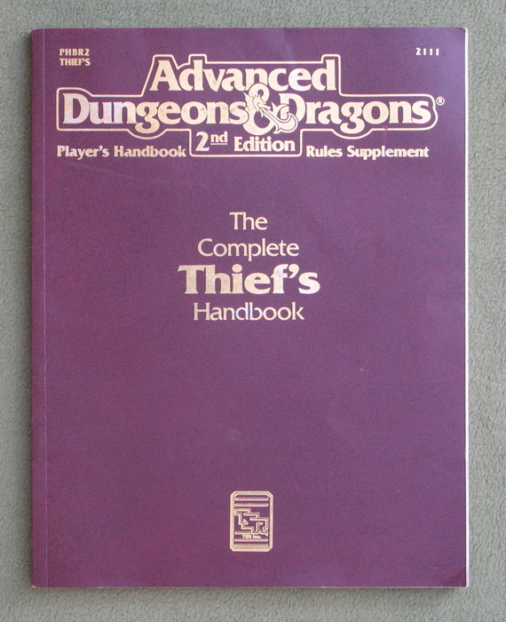 Image for Complete Thief's Handbook (Advanced Dungeons & Dragons Accessory PHBR2)
