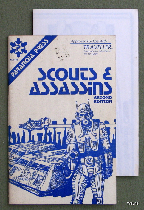 Image for Scouts & Assassins, 2nd Edition (Traveller RPG)