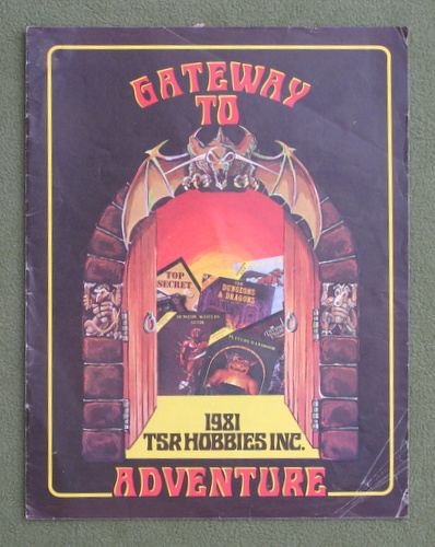 Image for Gateway to Adventure (TSR 1981 Catalog / Catalogue)