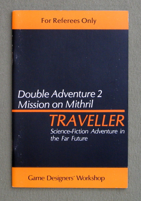 Image for Traveller Double Adventure 2: Across the Bright Face / Mission on Mithril - 1ST PRINT