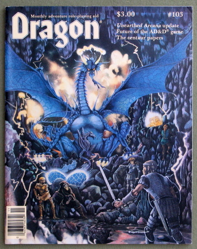 Image for Dragon Magazine, Issue 103