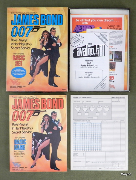 Image for James Bond 007: Role Playing in Her Majesty's Secret Service (Basic Set)