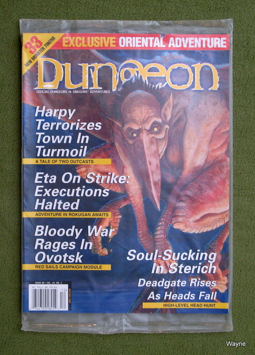 Image for Dungeon Magazine, Issue 89 - STILL IN POLYBAG