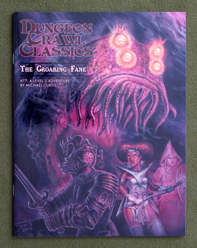 Image for The Croaking Fane (Dungeon Crawl Classics #77) - Color Cover