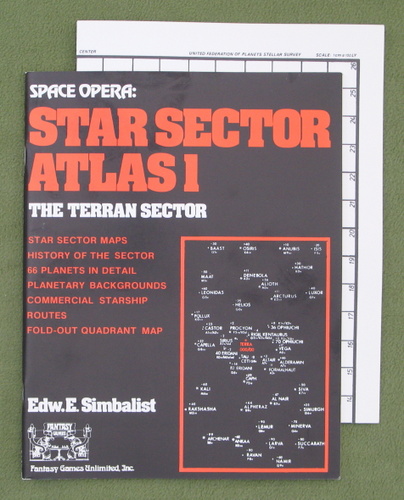 Image for Star Sector Atlas 1 - The Terran Sector (Space Opera)