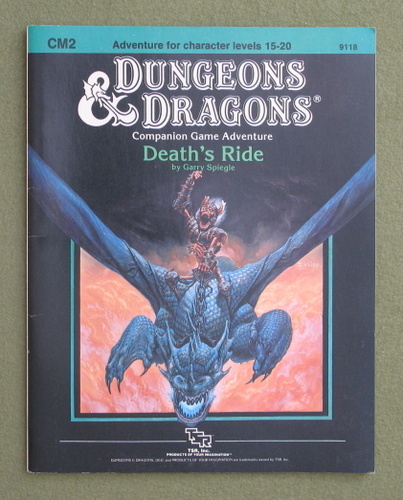 Image for Death's Ride (Dungeons & Dragons module CM2)