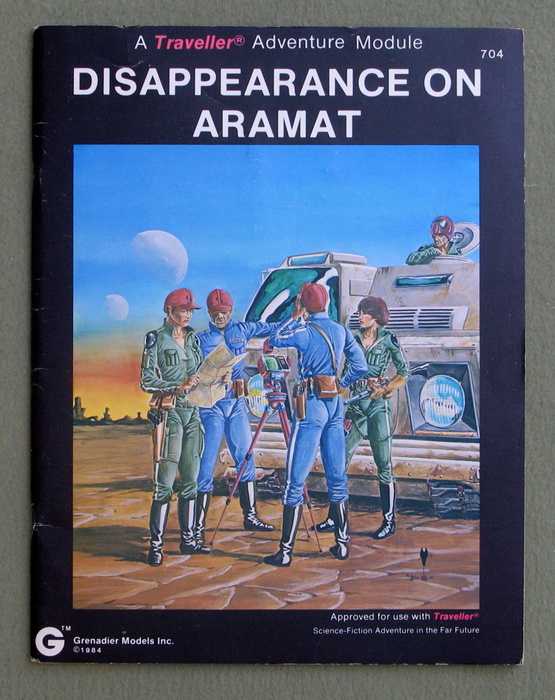 Image for Disappearance on Aramat: A Traveller Adventure Module