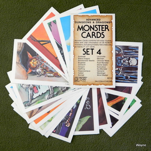 Image for Monster Cards, Set 4 (Advanced Dungeons and Dragons)
