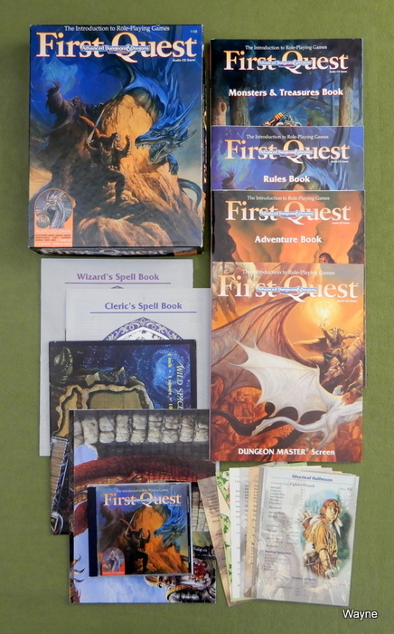 Image for First Quest: Introduction to AD&D, 2nd Editon - NO FIGURES