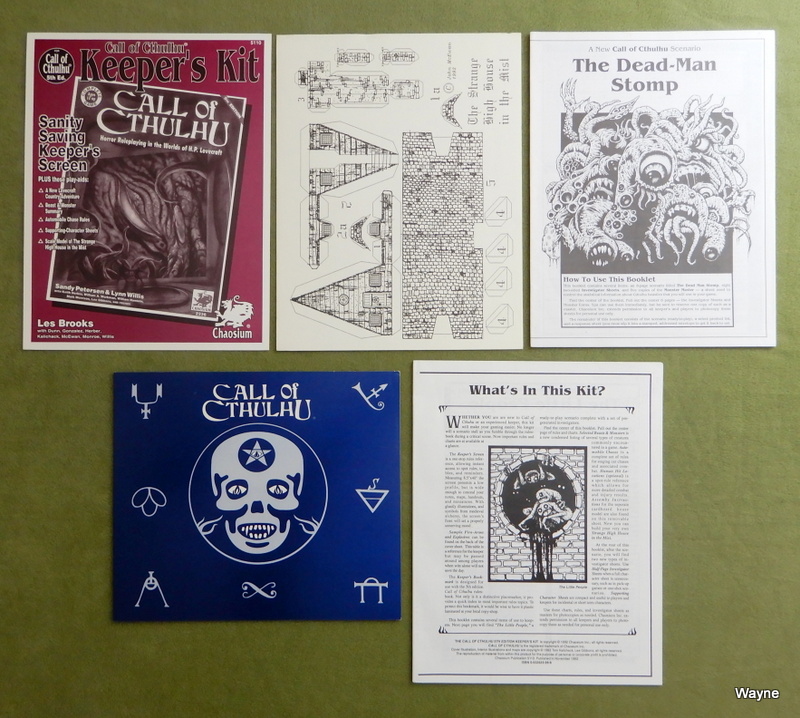 Image for Call of Cthulhu 5th Edition Keeper's Kit - NO BOOKMARK