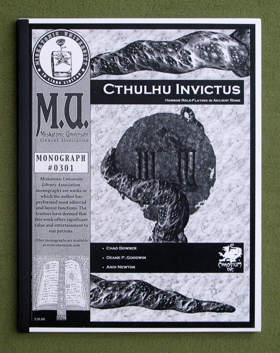 Image for Cthulhu Invictus: Horror Roleplaying in Ancient Rome (Call of Cthulhu Monograph #0301)