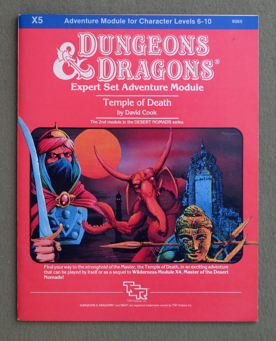 Image for Temple of Death (Dungeons and Dragons Module X5)