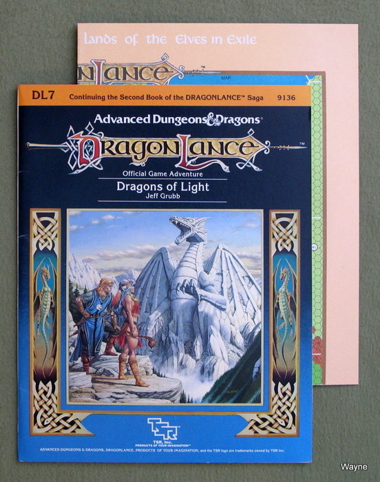 Image for Dragons of Light (Advanced Dungeons & Dragons: Dragonlance Module DL7)