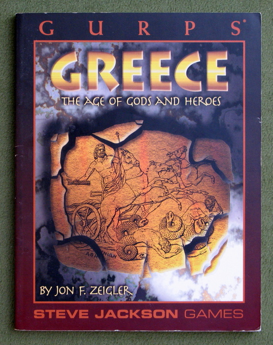 GURPS Greece: The Age of Gods and Heroes Image for GURPS Greece: The Age of Gods and Heroes