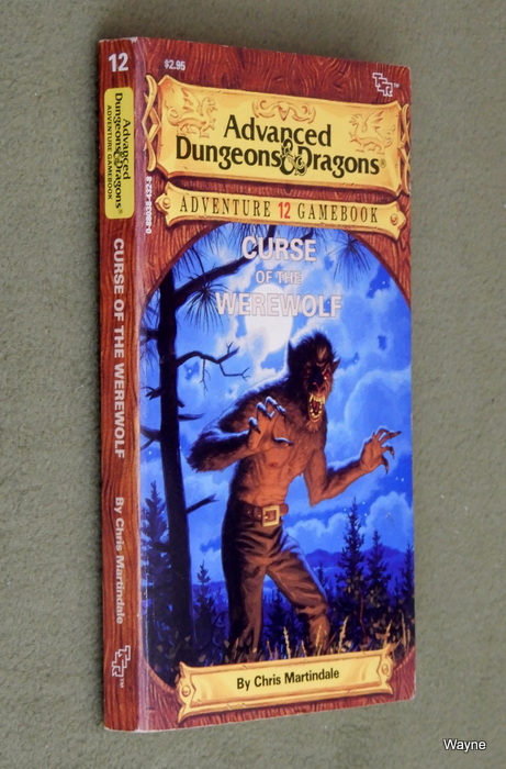 Image for Curse of the Werewolf (Advanced Dungeons and Dragons: Adventure Gamebook #12)