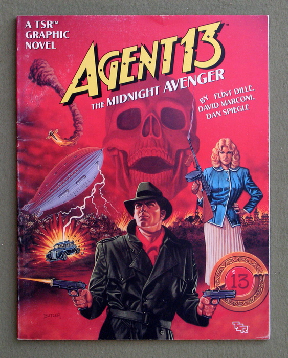 Image for Agent 13: The Midnight Avenger (A TSR Graphic Novel)