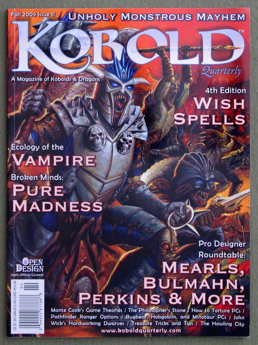 Image for Kobold Quarterly Magazine, Issue 11