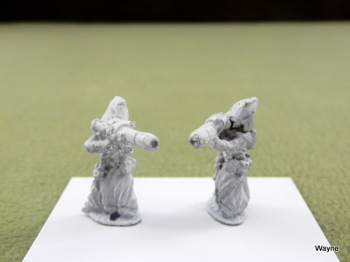 Image for HOODED CRYPTIC ALLIANCE w BLASTER RIFLES: 2 Grenadier Gamma World miniatures