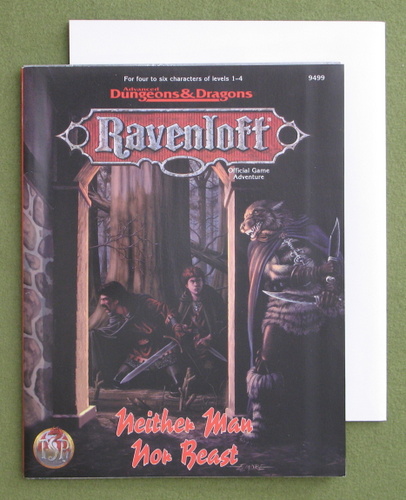 Image for Neither Man Nor Beast (Advanced Dungeons & Dragons: Ravenloft Adventure)