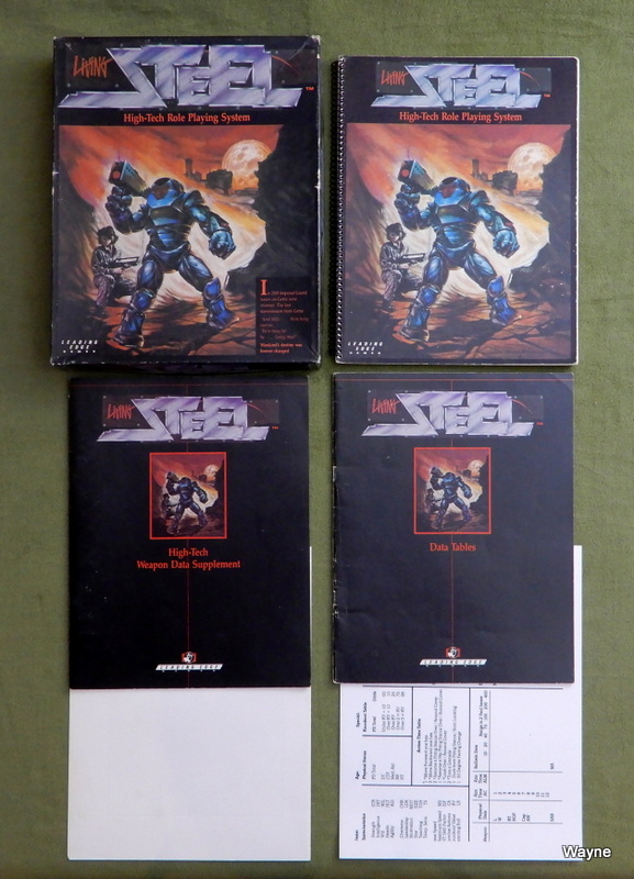 Image for Living Steel: High-Tech Roleplaying System