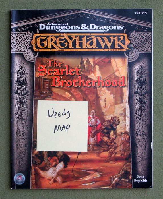 Image for The Scarlet Brotherhood (Advanced Dungeons & Dragons : Greyhawk Accessory) - NO MAP
