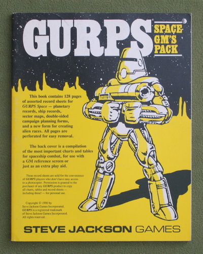 Image for GURPS Space GM's Pack