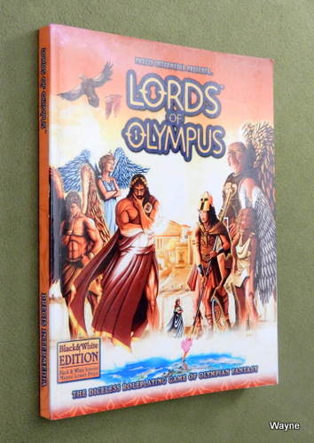 Image for Lords of Olympus: The Diceless Roleplaying Game of Olympian Fantasy