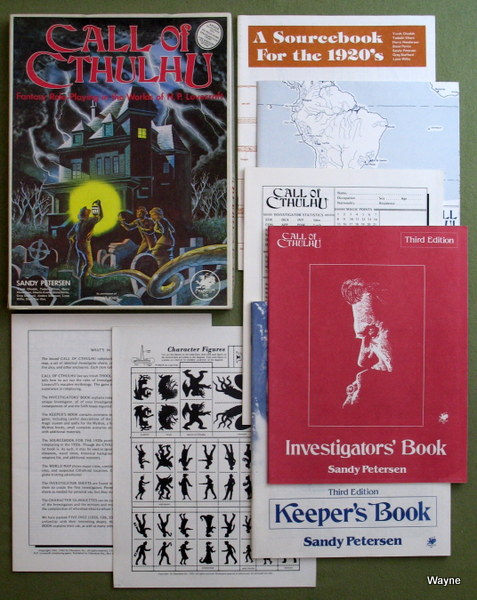 Image for Call of Cthulhu: Fantasy Roleplaying in the worlds of H.P. Lovecraft (3rd Edition)