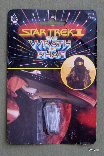 Image for Khan (Ceti Alpha Garb): Metal Miniature (Star Trek II: The Wrath of Khan)