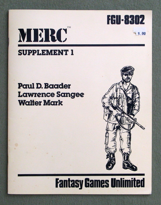 Image for MERC: Supplement 1
