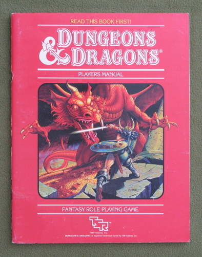Image for PLAYERS MANUAL: Dungeons & Dragons - PLAY COPY