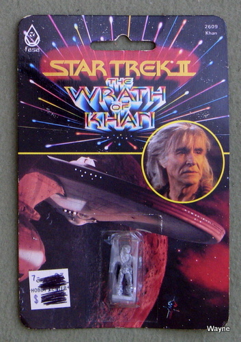 Image for Khan: Metal Miniature (Star Trek II: The Wrath of Khan)