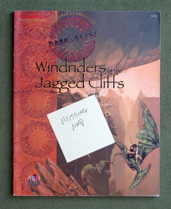 Image for Windriders of the Jagged Cliffs (Dark Sun Adventure/Accessory) - NO MAP