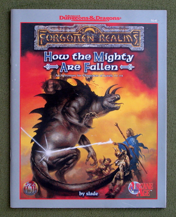 Image for How the Mighty Are Fallen (Advanced Dungeons & Dragons: Forgotten Realms Arcane Age: Netheril Adventure)