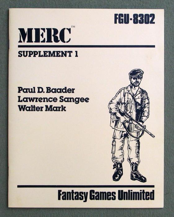 Image for MERC: Supplement 1
