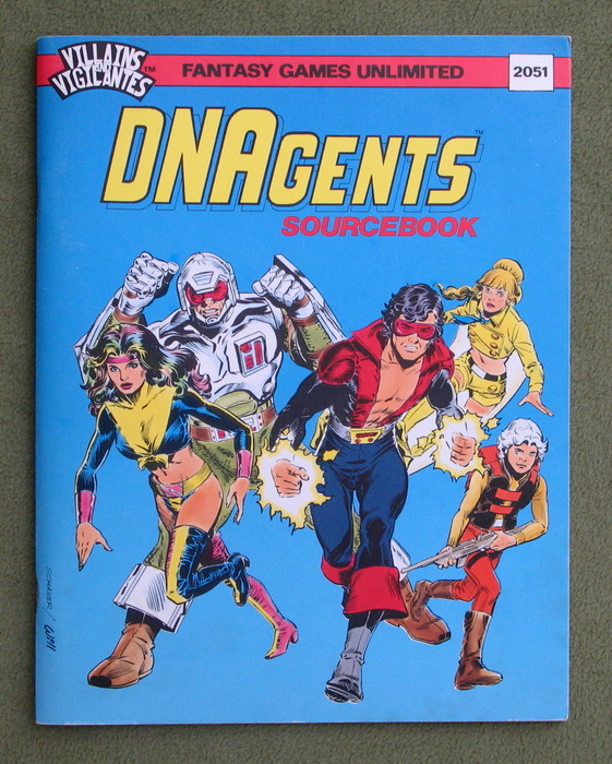 Image for DNAgents Sourcebook (Villains and Vigilantes)
